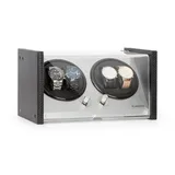 Klarstein Uhrenbeweger Tokyo 4 mit 3 Geschwindigkeiten 32,5 cm x 18,4 cm x 18,5 cm Schwarz/Silber