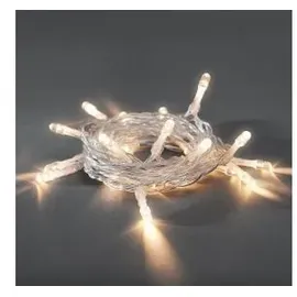 Konstsmide LED Lichterkette 1407-103 Batteriebetrieben 10 warmweiß  Innen