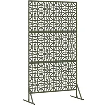 vidaXL Sichtschutz 100 x 50 x 180 cm Grün Stahl