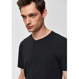 Selected T-Shirt - Schwarz - XL