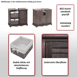 MCW Waschbeckenunterschrank 65 x 60 x 31 cm Weiß