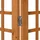 vidaXL Paravent Spalier innen, 3-teilig Massivholz Tanne 121x180,5 cm