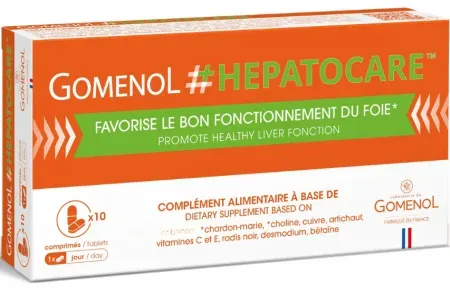Gomenol Hepatocare Lebergesundheit Und Entgiftung 10 Tabletten