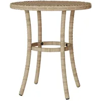 vidaXL Bistro-Set 3-tlg. Beige