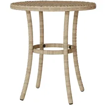 vidaXL Bistro-Set 3-tlg. Beige
