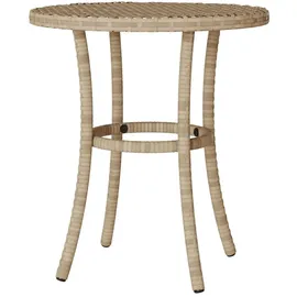 vidaXL Bistro-Set 3-tlg. Beige