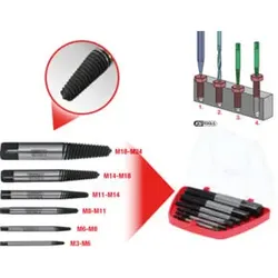 KS Tools Schrauben-Ausdreher-Satz, 6-teilig