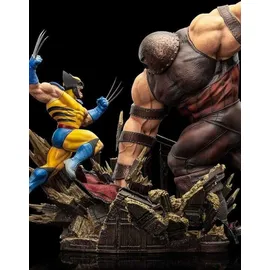 Iron Studios Wolverine vs Juggernaut Figur 30 cm