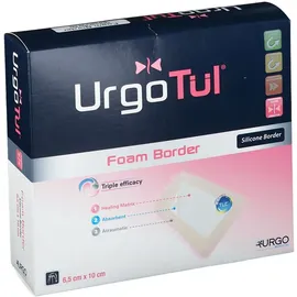 Urgo Medical Urgotül Foam Border 6,5x10 cm Verband