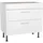 OPTIFIT Unterschrank Optikomfort Bengt932 90 x 87 x 58,4 cm Weiß