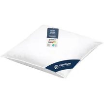 casimum COMFORT Daunenkissen 80 x 80 cm Weiß