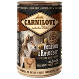CARNILOVE Hirsch mit Rentier Nassfutter Hund (Dose) x 400 g