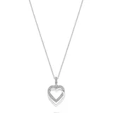 JETTE Kette SWING HEART 88336054 - silber