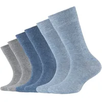 CAMANO Socken 6er Pack ca-soft in jeans mix |