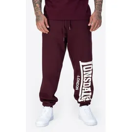 Lonsdale Logo Large Jogginghose Rot/S/Grün