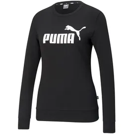 Puma Essentials Logo Crew TR Sweatshirt Damen 01 black S