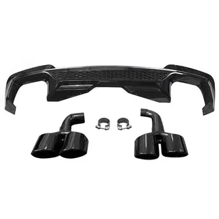 UPIKIT Heckschürzen Heckdiffusor Diffusor Compatible Avec für BMW X3 G01 Modified X3M 2019-2023