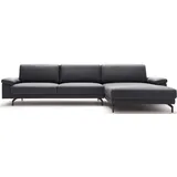 creation by rolf benz Eckcouch 294 cm schwarz