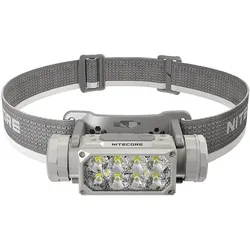 Nitecore LED Kopflampe HC65 UHE - 2000 Lumen - 3 Lichtquellen, grau