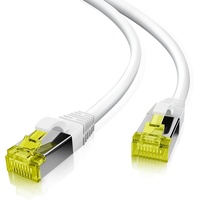 Helos Patchkabel, Cat6a, S/FTP, RJ-45/RJ-45, 5m, weiß (118147)