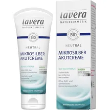 Lavera Neutral Akutcreme mit Mikrosilber Bio Nachtkerze Creme 75 ml