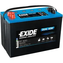 Exide EP900 Dual AGM 100Ah 12V