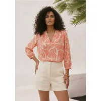 TAMARIS Druckbluse pink 40