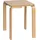 Erzi Hocker Holz 30 x 48 x 30 cm Braun