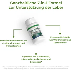 vitality nutritonals Leber Vital Pro Kapseln 40 g