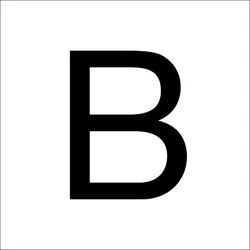 RZB Buchstabe "B" 99223.013.B