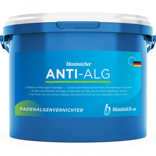 BLAUTEICH blaumacher Anti-ALG Fadenalgenvernichter - Algenentferner für Gartenteich - Algenvernichter und effektive Teichpflege gegen Fadenalgen im Teich (5 kg)