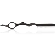 XanitaliaPro Effiliermesser aus Edelstahl Klinge und Schutz-Entsorgungshülle