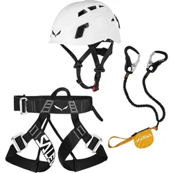 Salewa Kit Via Ferrata Core/Via Ferrata Evo/Toxo 3.0 black/yellow (0955) UNI