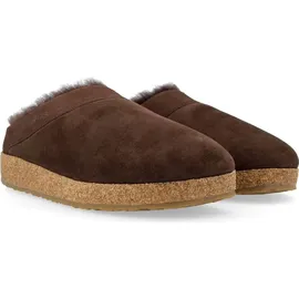 HAFLINGER Pantoffeln Dunkelbraun 46