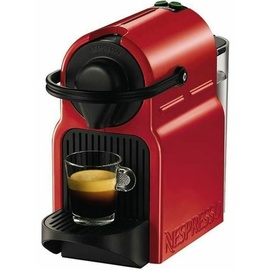 Krups Nespresso Kaffeemaschine Krups Inissia, Rot, Espressokocher für Kaffeepads YY5506FD