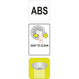 Fala Handbrause, Duschbrause 68mm1 Funktion