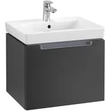 Villeroy & Boch Waschtischunterschrank 1 Auszug 53,7 x 42,0 x 42,3 cm Schwarz