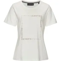 ELBSAND T-Shirt Damen creme Gr.S (36)