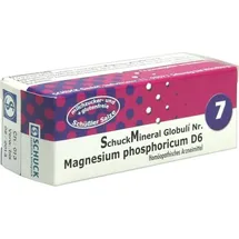Schuck Gmbh Arzneimittelfabrik Schuckmineral Globuli 7 Magnesium phosphoricum D6