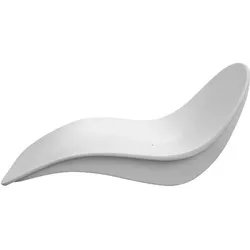 Sined Venere Chaiselongue Aus Fiberglas Anatomisch Geformt Für Maximalen Komfort Weiß