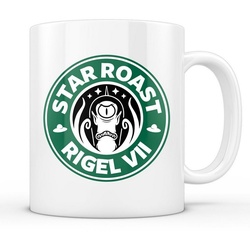 style3 Tasse, Keramik, Rigel IX 9 Kaffeebecher Tasse kang und kodos simpsons springfield homer bart bunt|weiß