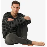 SCHIESSER Pyjama Casual Nightwear grau M