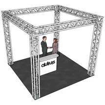 Alutruss QUADLOCK 6082 Quadrat 4x4x3,5m