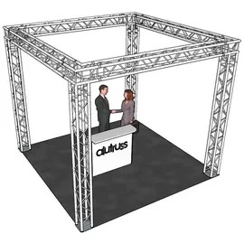 Alutruss QUADLOCK 6082 Quadrat 4x4x3,5m