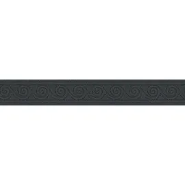 A.S. Création Moderne Wellen Bordüre 5 m x 8 cm 0 g Schwarz 384041
