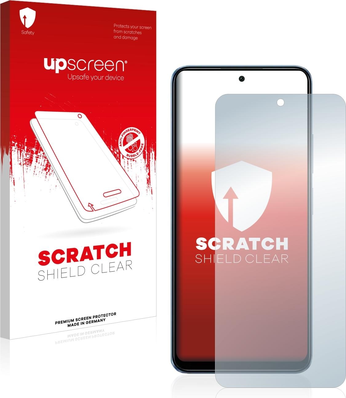 upscreen Scratch Shield Displayschutz (1 Stück, Xiaomi Redmi Note 12), Smartphone Schutzfolie