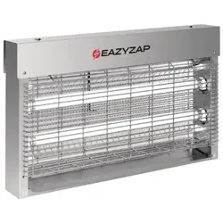 Eazyzap Fliegenvernichter Gebürsteter Edelstahl LED 14W