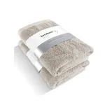 herzbach home Premium Duschtuch 70 x 140 cm sandgrau 2 St.