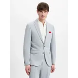 Finshley & Harding London Sakko Brixdon graumeliert 94