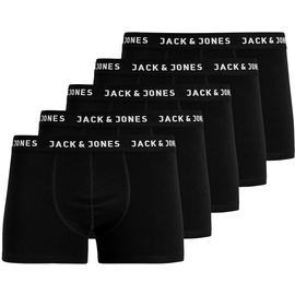 JACK & JONES Huey Boxershorts 5 Einheiten Electric Blue Lemonade / Detail Black / Black XL